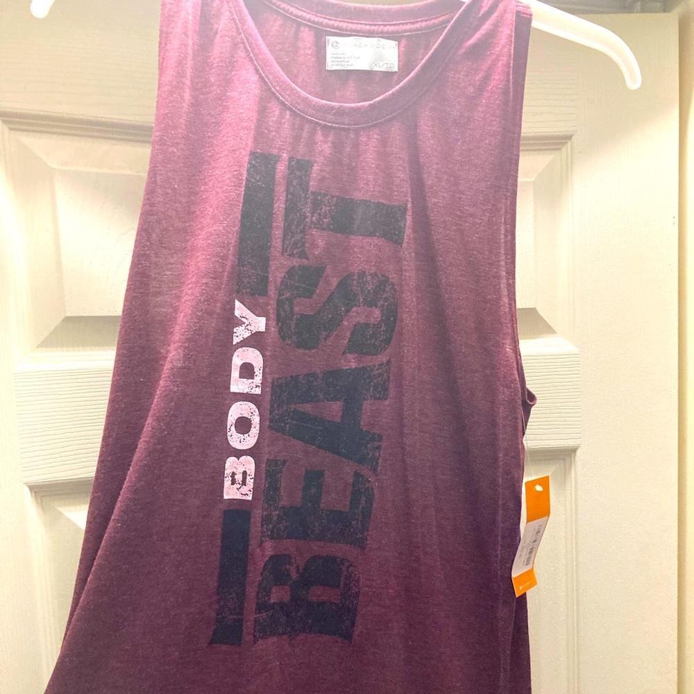 NWT Beachbody Body Beast Workout tank XL
